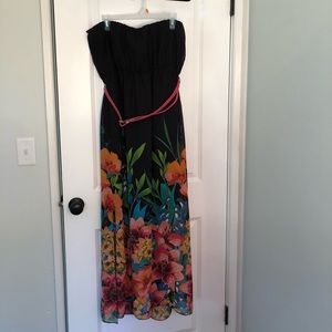 Maurice’s floor length dress